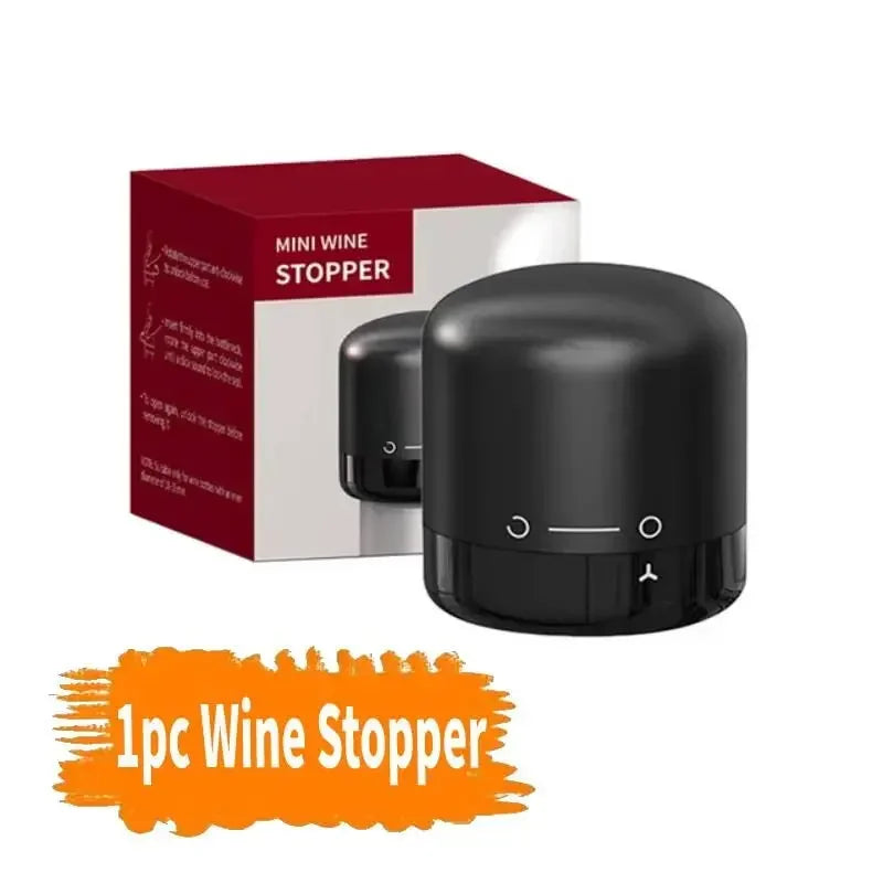 Champagne & Wine Bottle Stopper | Silicone Vacuum Seal Cork