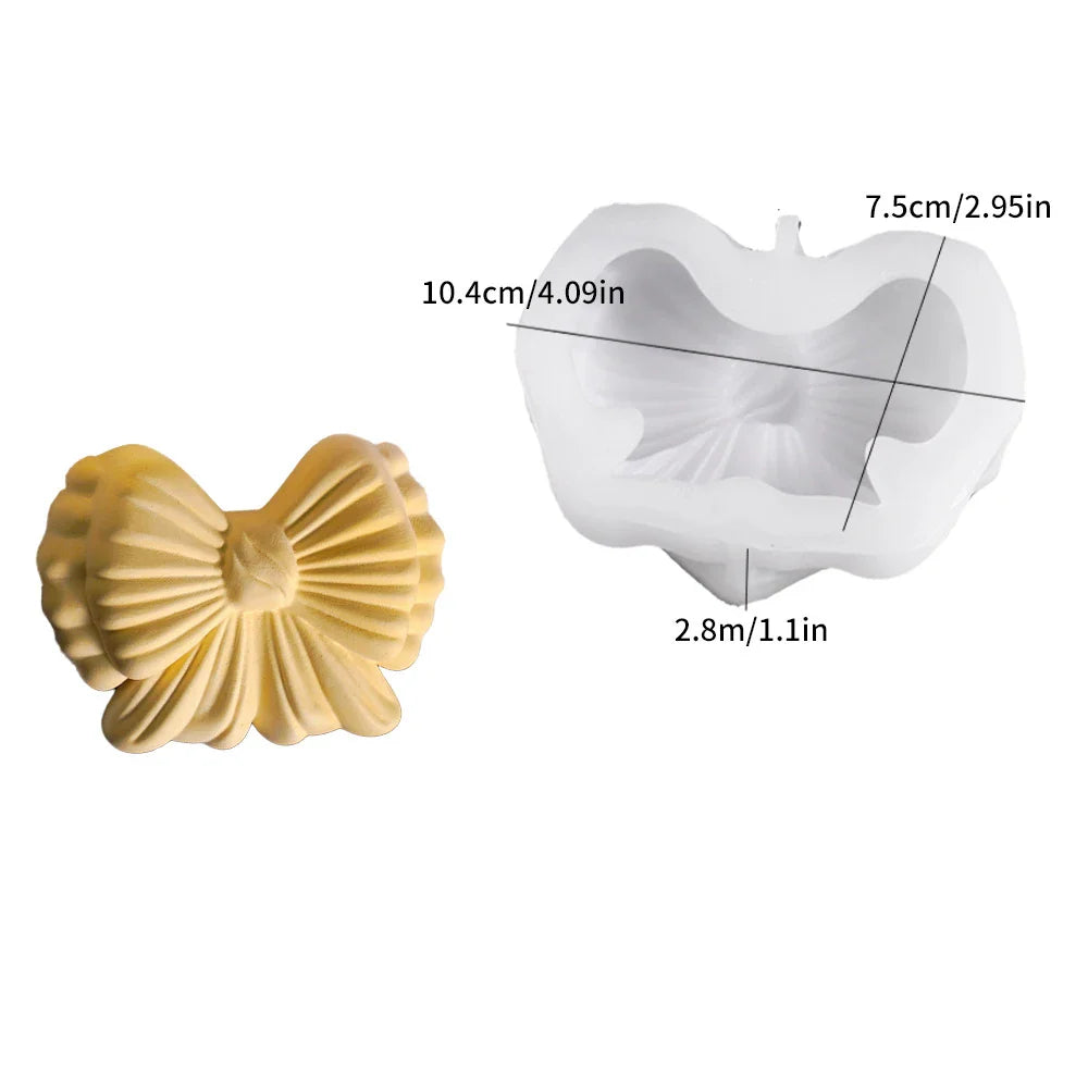 Bow Storage Box Silicone Mold – Resin, Plaster & Candle DIY