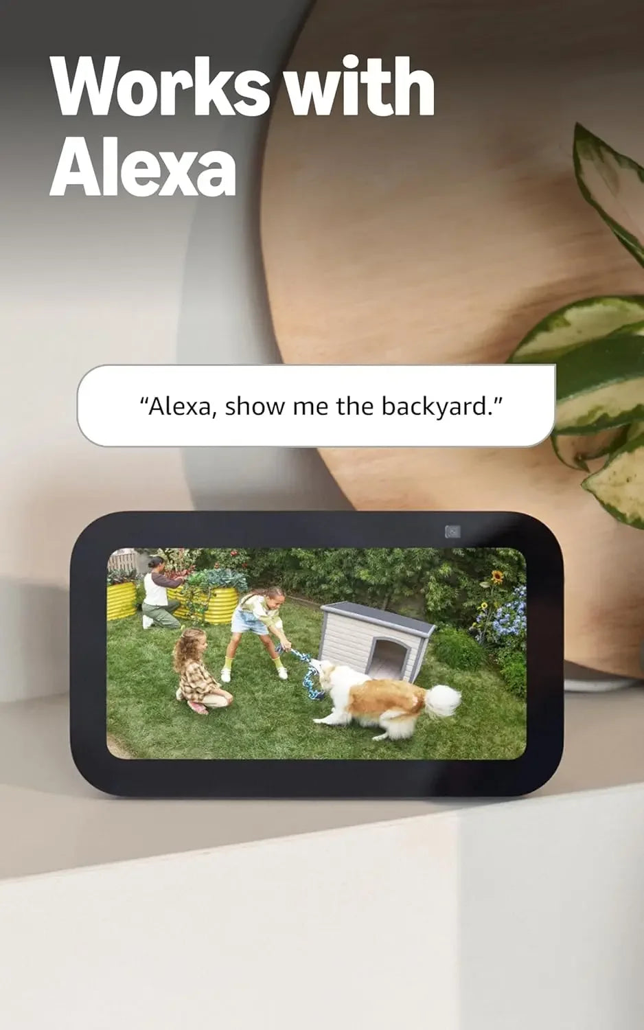 Weatherproof Outdoor Security Camera with Live View, Color Night Vision, Two-Way Talk, Motion Alerts, and Alexa Compatibility Peaceful Pleasures Health and Wellness