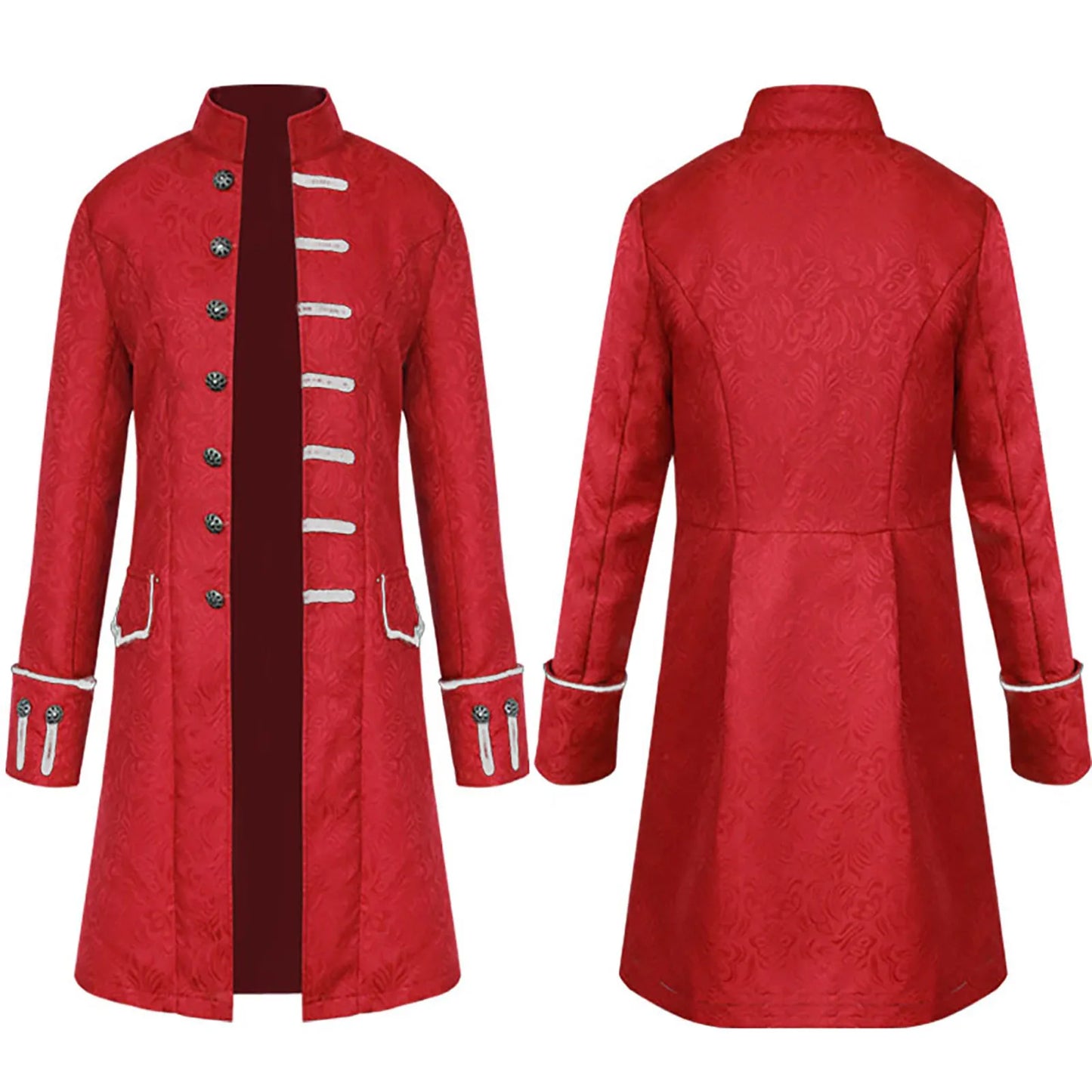 Men's Medieval Gothic Frock Coat | Victorian Renaissance LARP