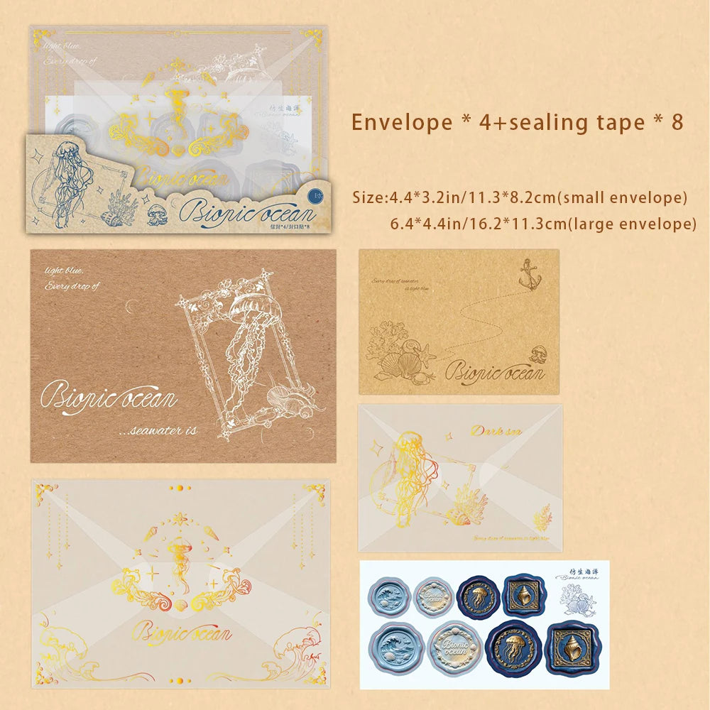 Stamping Sulfuric Acid Paper Envelope Always Have Instant Series