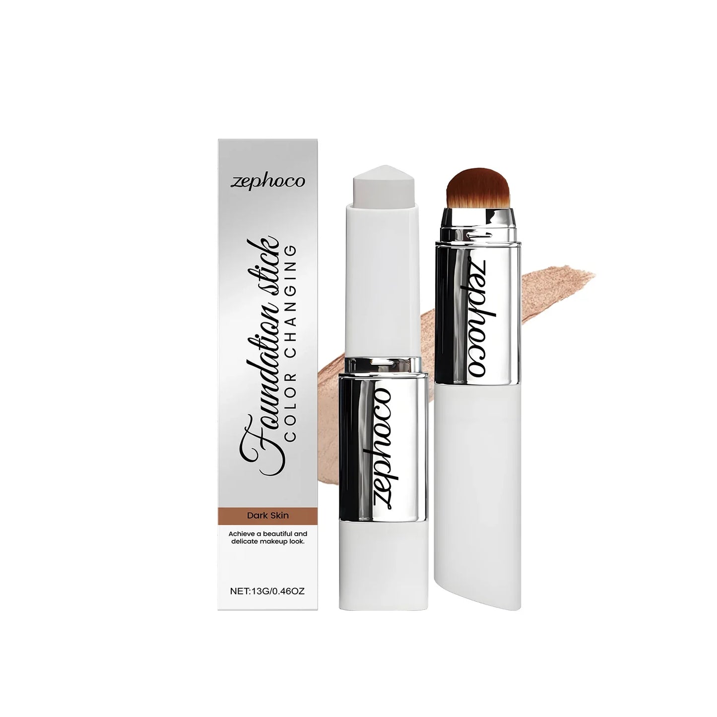 2-in-1 Color-Changing Foundation Stick & Concealer | Matte