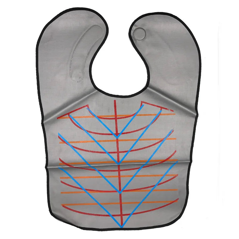 Black Barber Silicone Hairdressing Coloring Collar Salon Waterproof Hair Cutting Cape Pro Barbershop Hair Dyeing Cloak Tools Peaceful Pleasures Health and Wellness gery