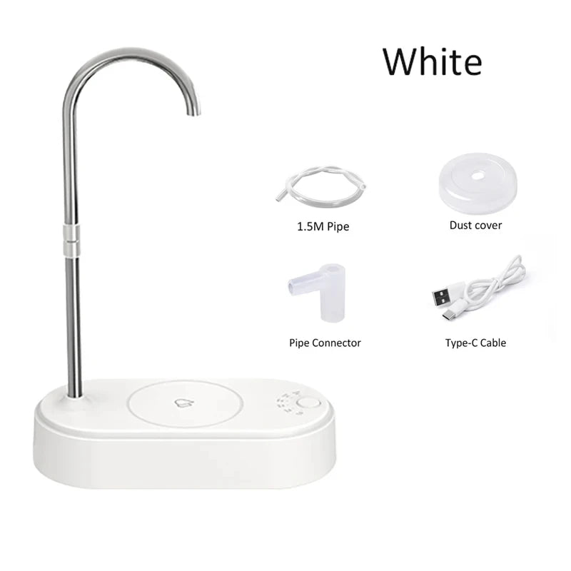 3-Speed USB Electric Water Dispenser Pump for Gallon Bottles
