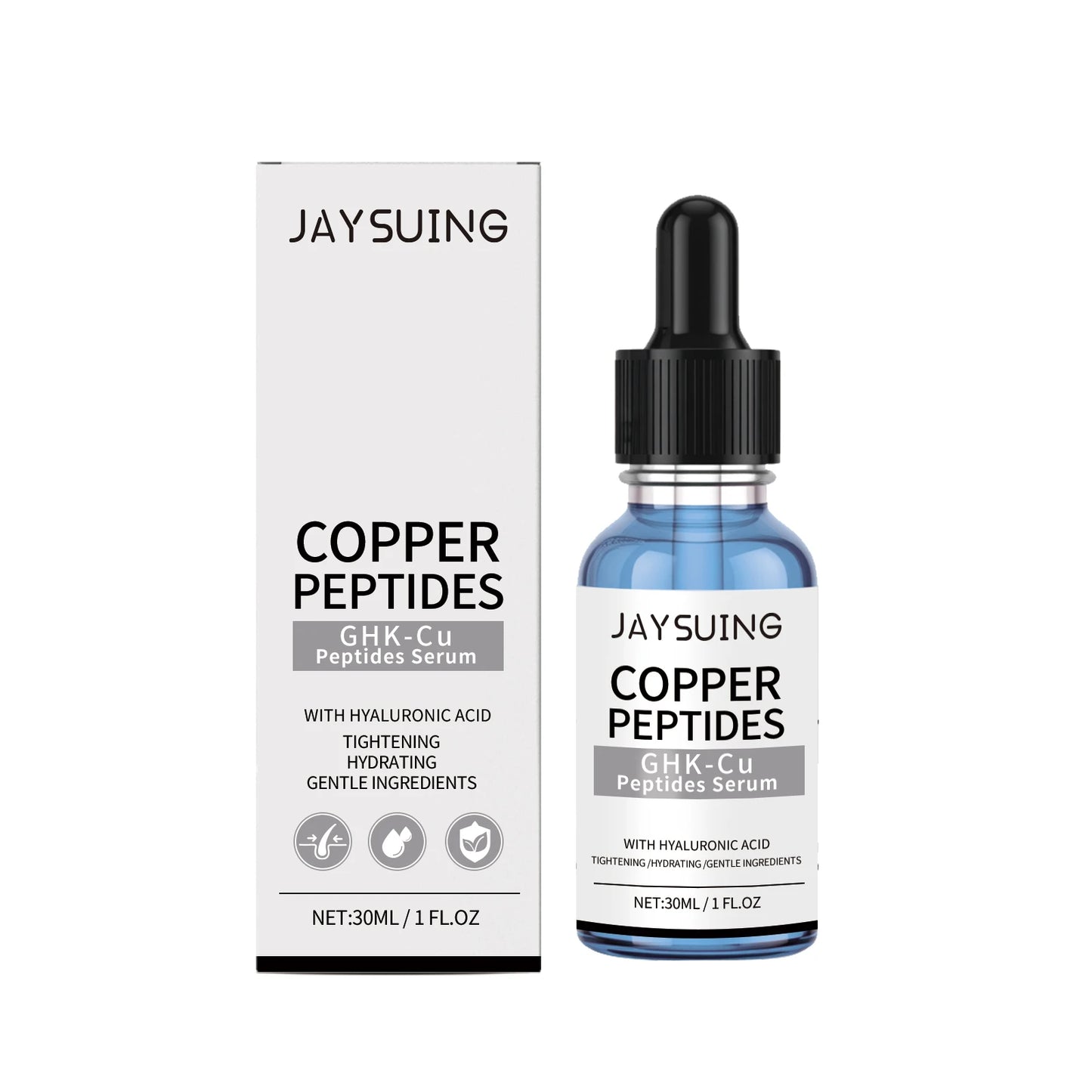 Copper Peptide & Hyaluronic Acid Face Serum | Firm & Hydrate