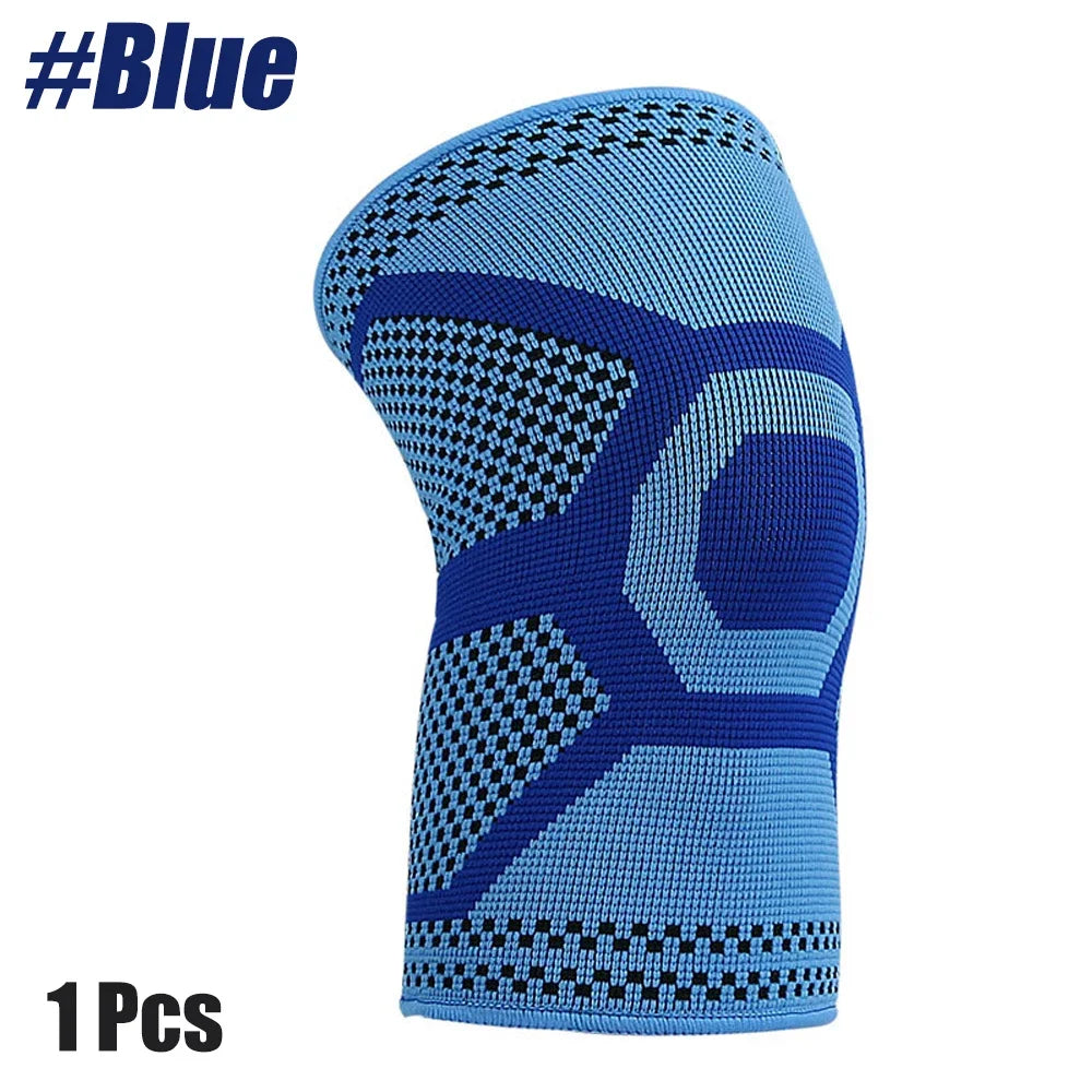 WEFITON Kids Knee Brace Compression Sleeve | Youth Sports Youth Knee Support Sleeve Peaceful Pleasures Health and Wellness Blue-1PCS L