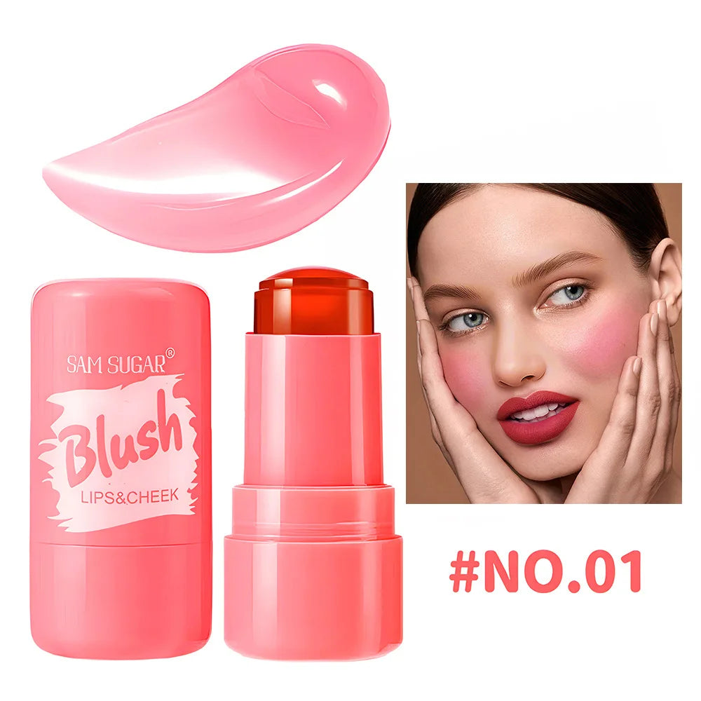 SAM SUGAR Jelly Blush Stick – 3-in-1 Lip, Cheek & Eye Tint