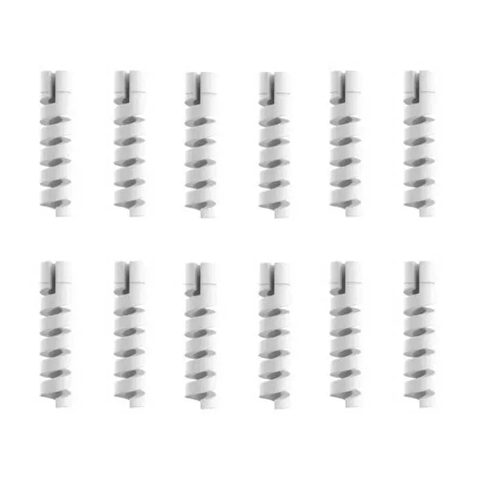Silicone Cable Protectors Spiral Cord Savers 4–20 Pack