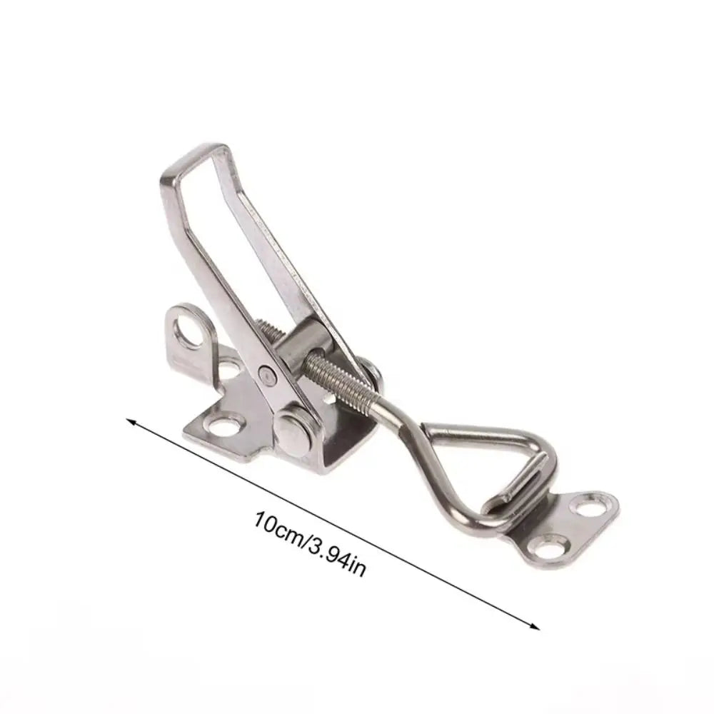 304 Stainless Steel Marine Latch Deck Hasp Lock | Anti-Rattle