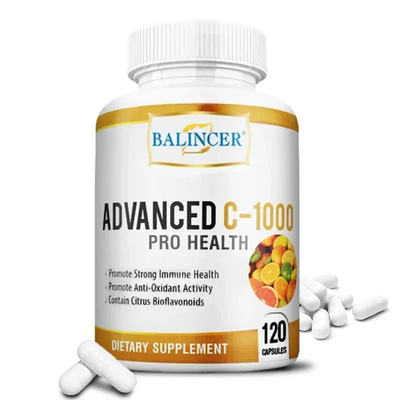 Balincer Vitamin C 1000mg Complex – 120 Capsules | Immune Boost