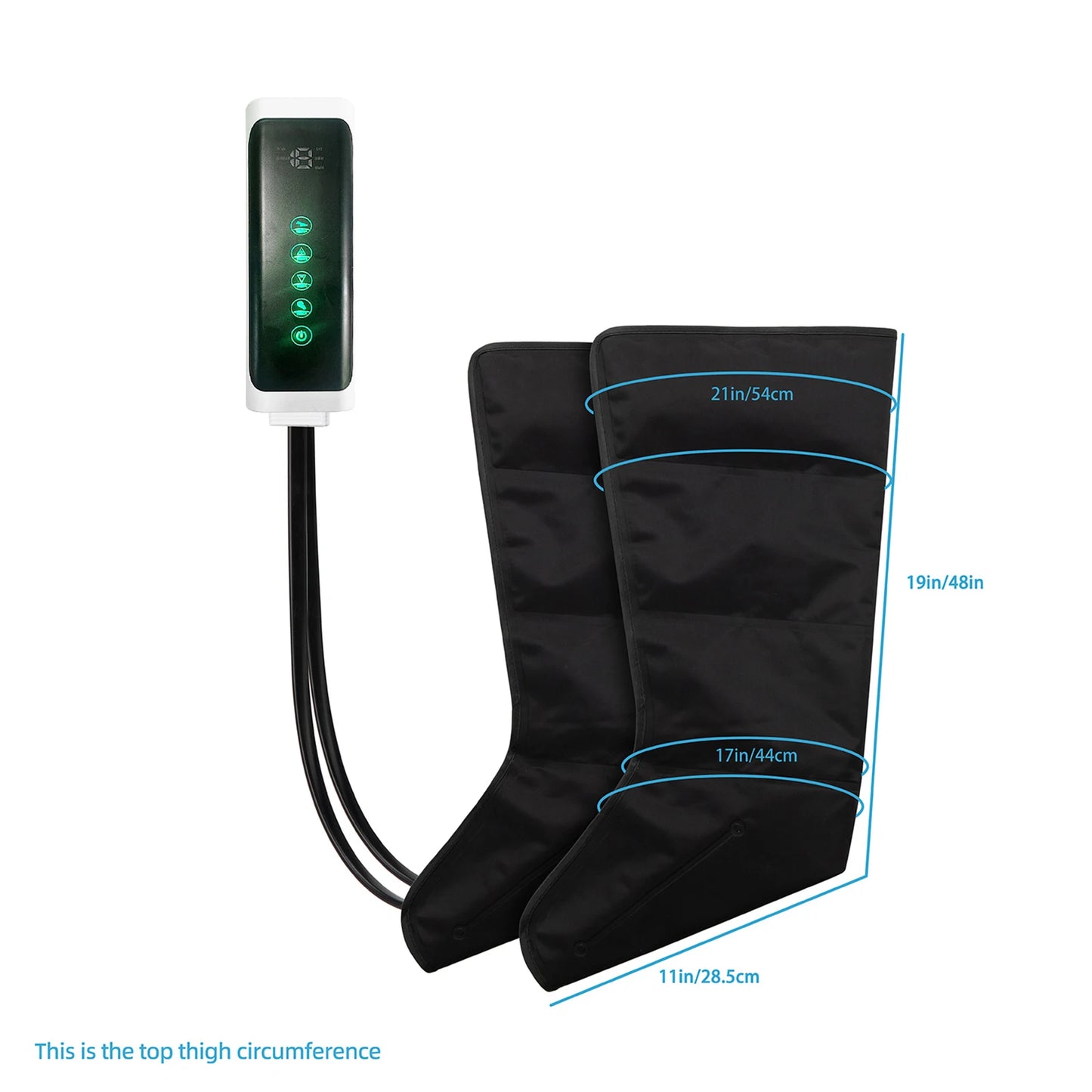MagCellapy Air Compression Leg Massager | 4 Airbag Boots