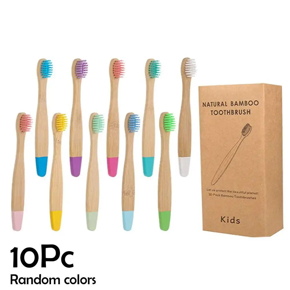 Kids Bamboo Toothbrush – Soft, Eco-Friendly & BPA-Free