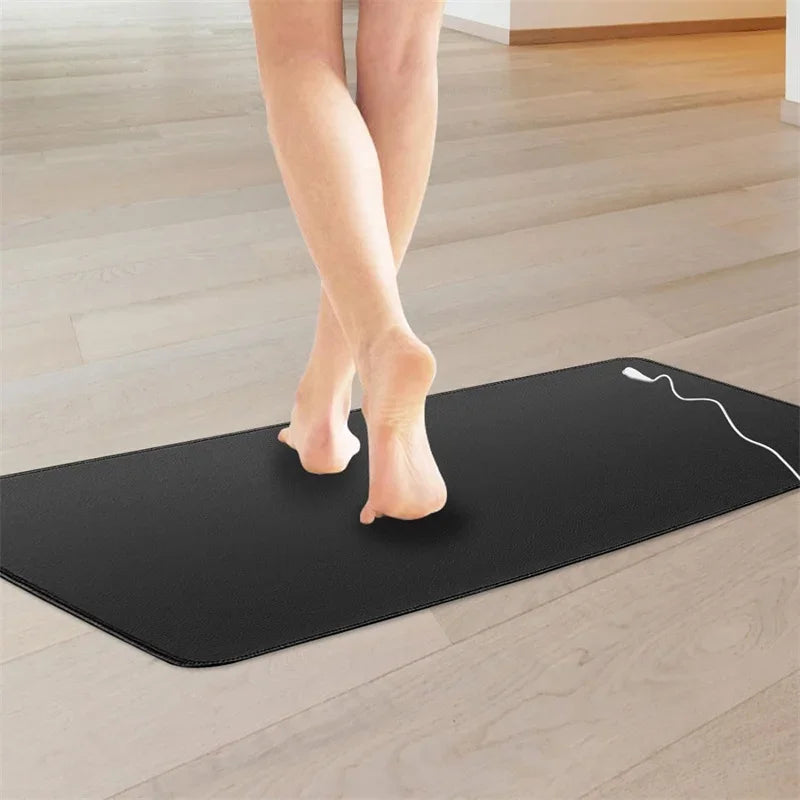 VamsLuna PU Grounding Mat – Earthing Pad for Sleep & Wellness