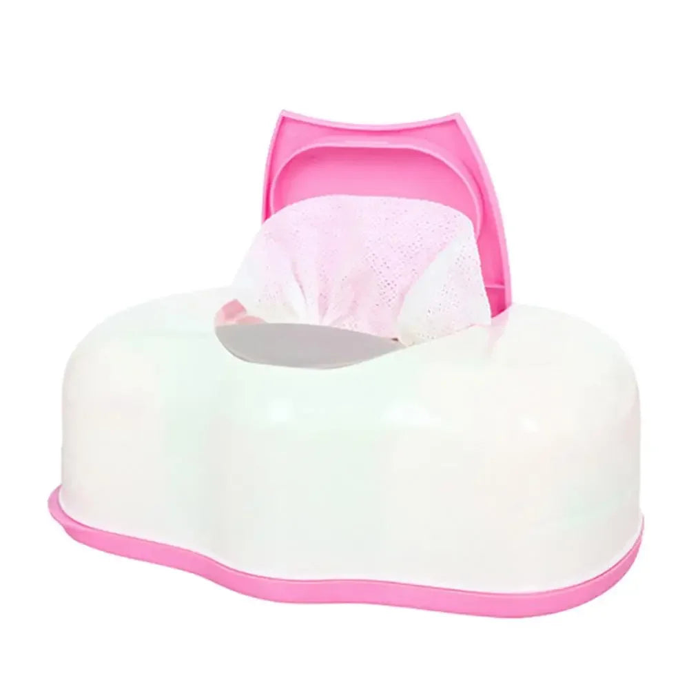 Reusable Baby Wipes Dispenser – Sealed Flip Lid Holder Case