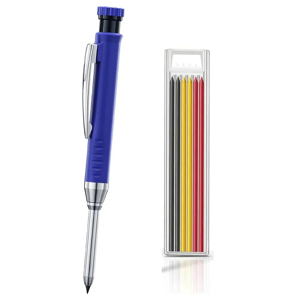 Carpenter Mechanical Pencil & Sharpener – 2.8mm 3 Color Refills