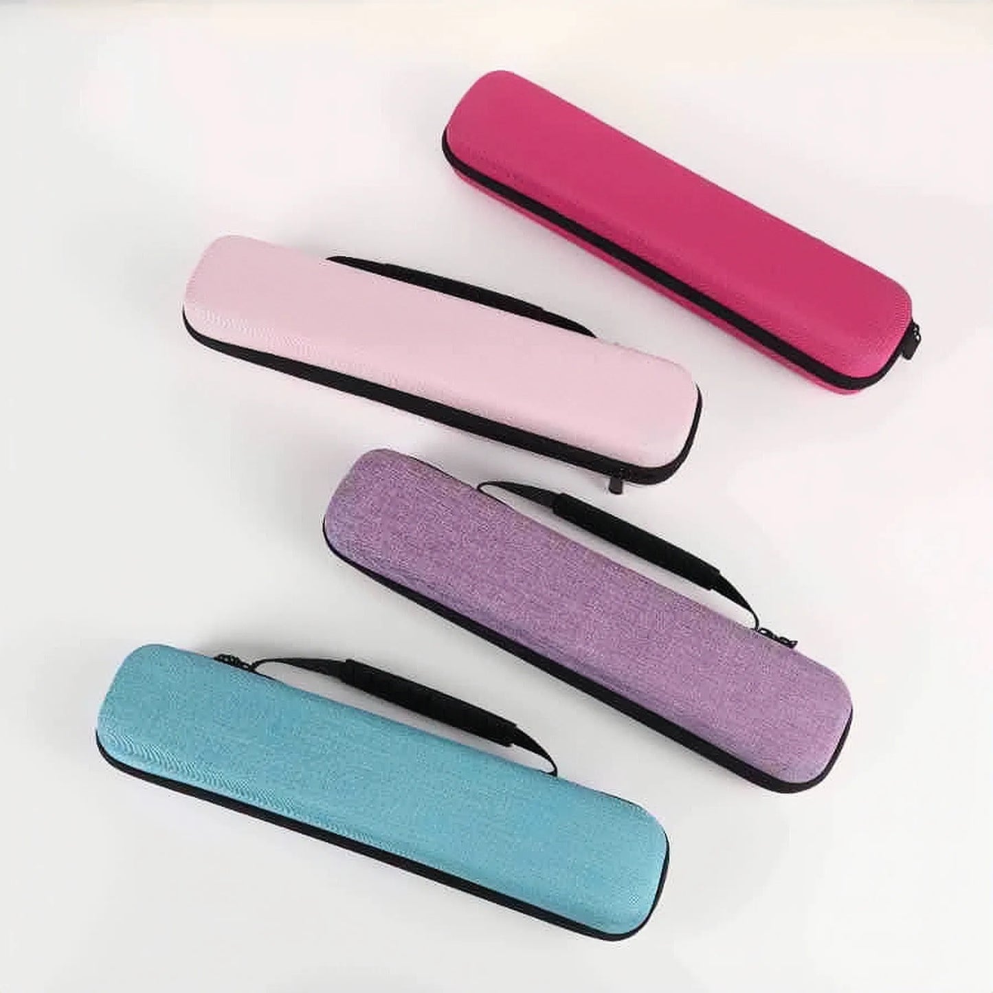 Hair Straightener Storage Bag Curling Iron Storage Bag Curling Clip Storage EVA Waterproof and Anti-fall Hair Clip Storage Bag Peaceful Pleasures Health and Wellness