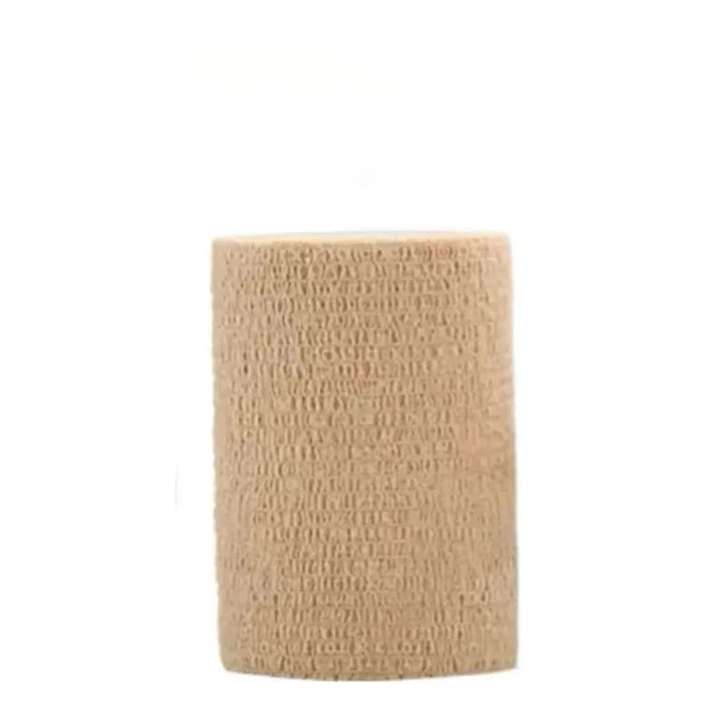 Self-adhesive Elastic Bandage Motion Non-woven Fabric Training Finger Protection Pressure Elastic Bandage Peaceful Pleasures Health and Wellness 7.5cmx4.5m 10pcs