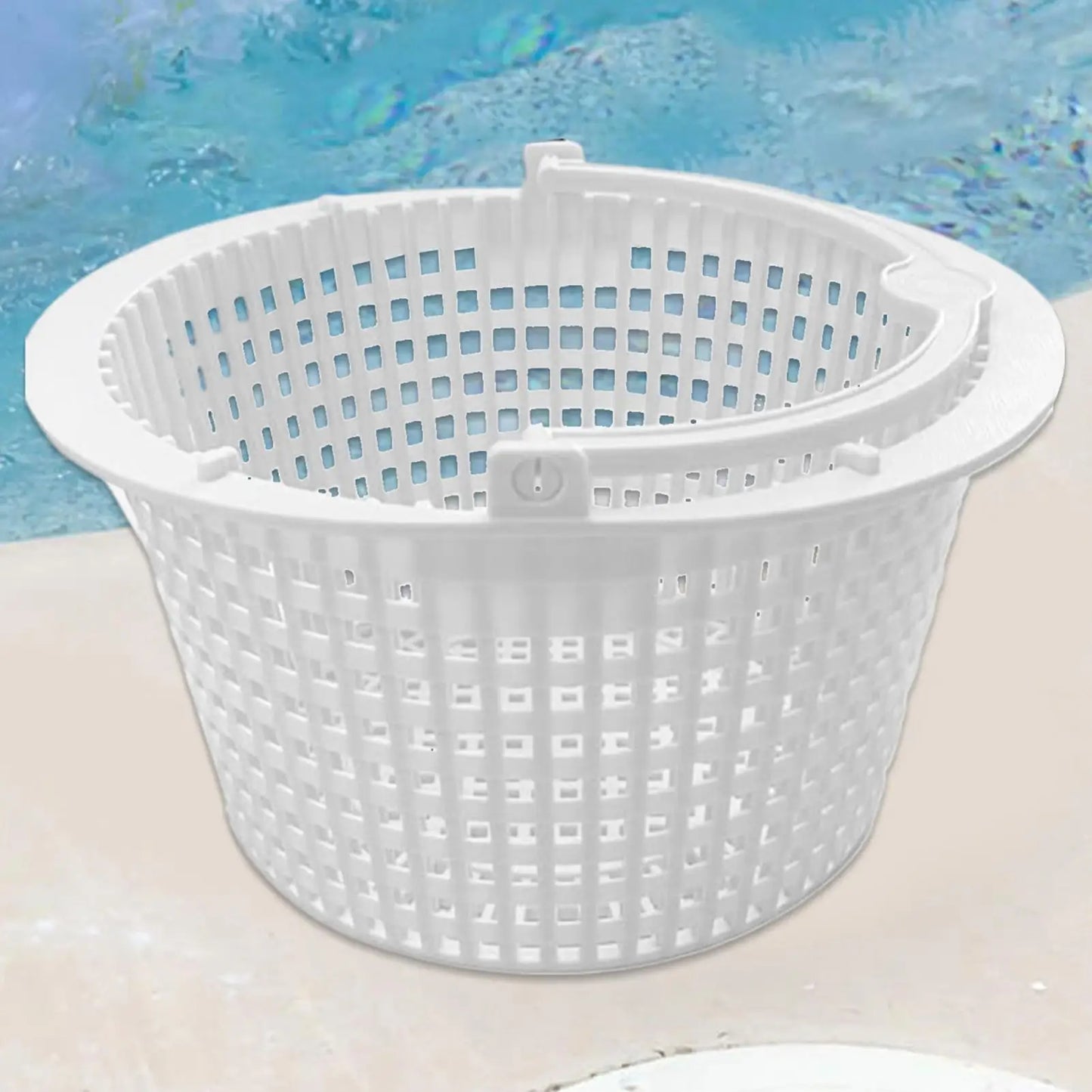 Pool Skimmer Basket with Handle | ABS Filter Replacement