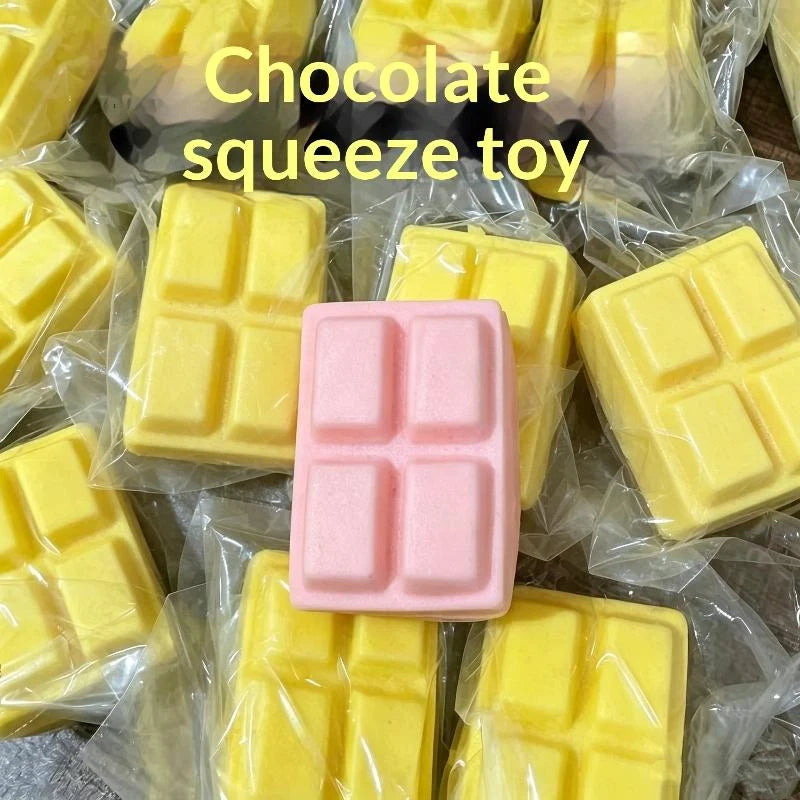 Chocolate Squeeze Fidget Toy | Soft Slow Rising Sensory Toy