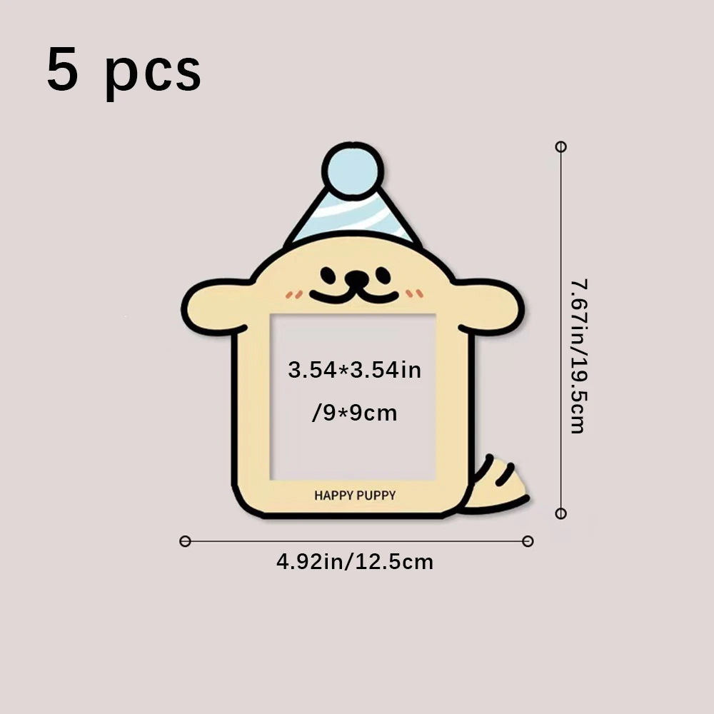 5 Sets Cute Dog Mushroom Element Switch Decorative Stickers Creative