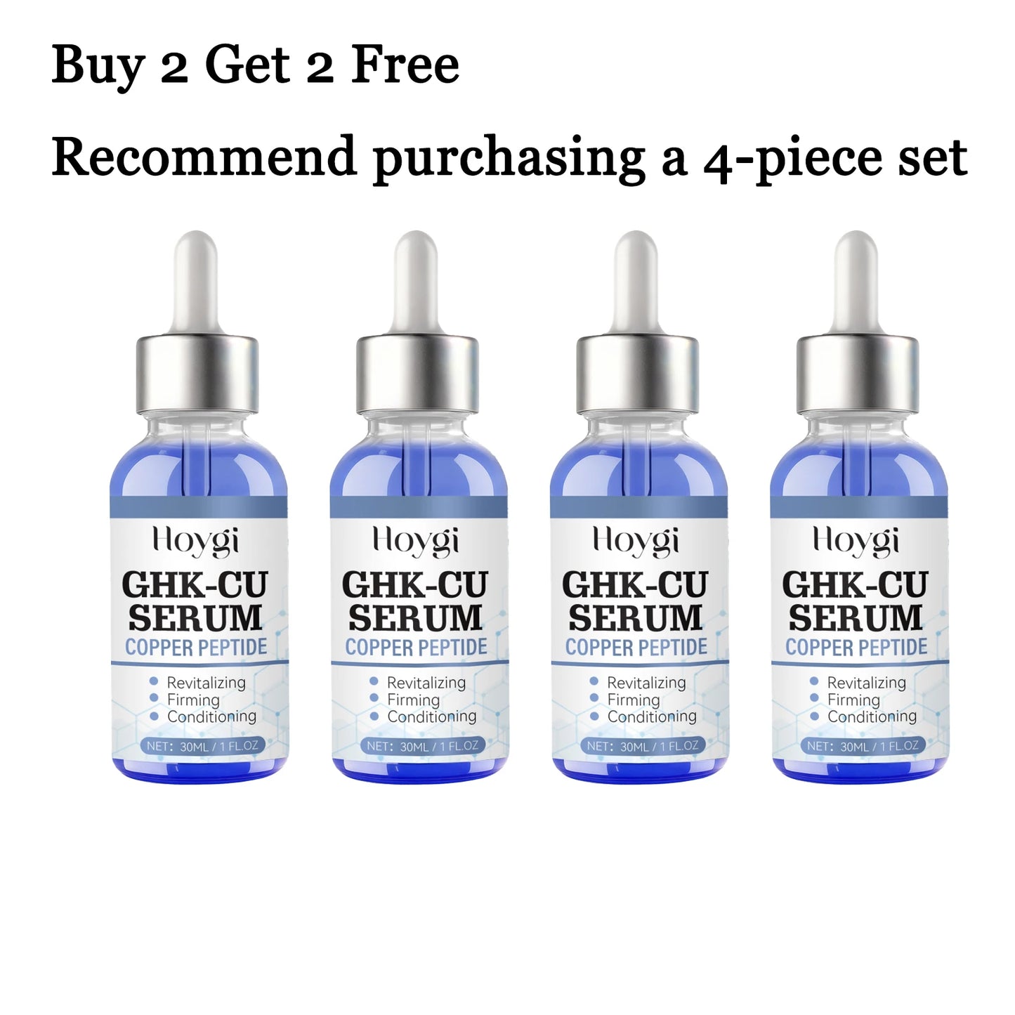 Hoygi Blue Copper Peptide Face Serum 30ml | Deep Moisturizing
