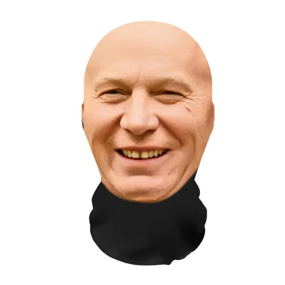 3D Printed Funny Mesh Balaclava Full Face Cosplay Hood Mask