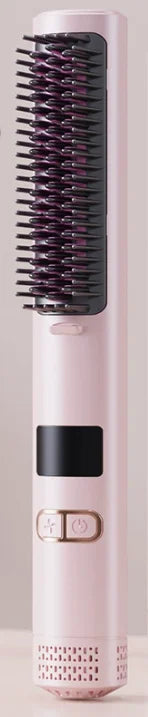 Negative Ion Hair Straightening Comb | 2-in-1 Portable Styler
