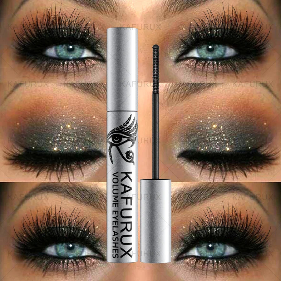KAFURUX Silk Fiber Mascara – Lengthening, Volumizing & Waterproof