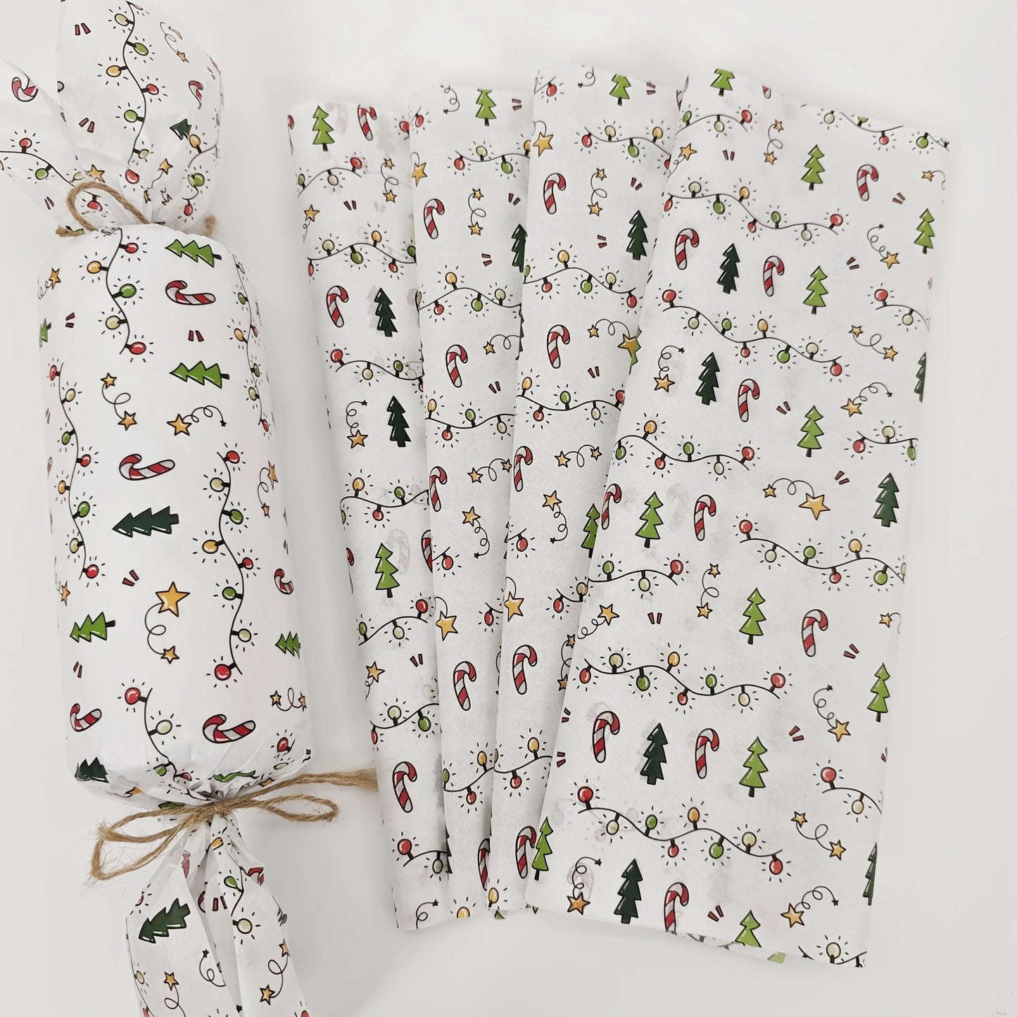 Christmas Tissue Paper 50x35cm | Gift Wrapping & Bag Filler