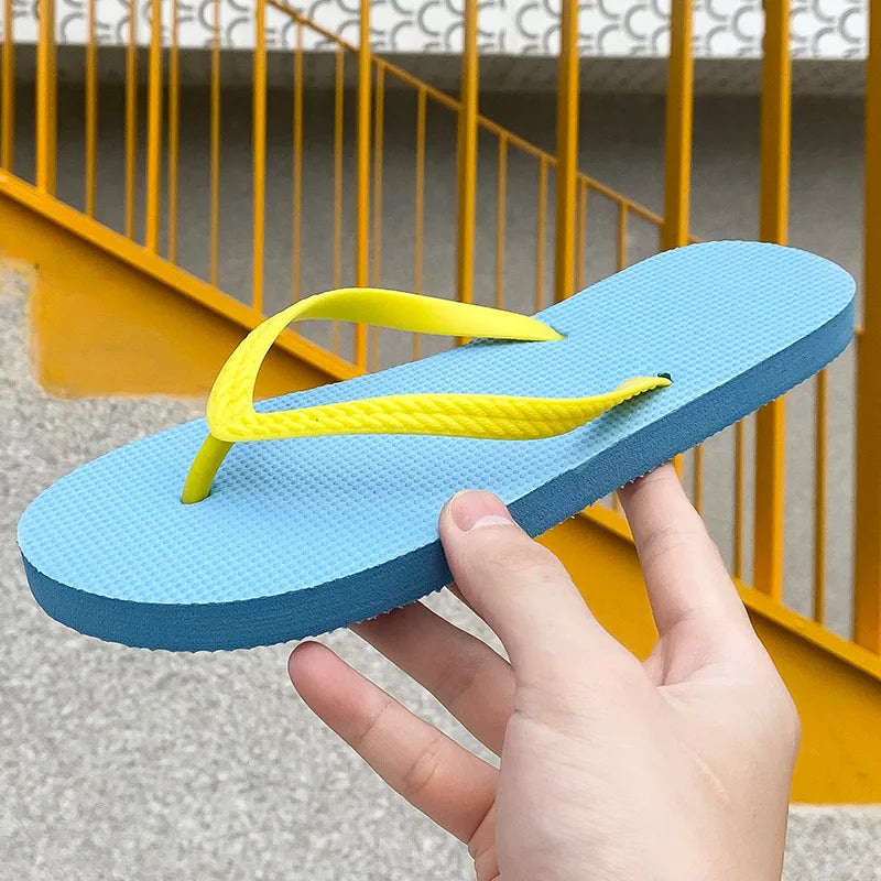 Women's Non-Slip Flip Flops – Thick Sole Beach Slippers