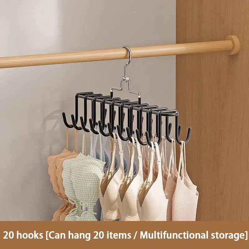 Space-Saving Multipurpose Hanger – Bras, Tanks & Scarves
