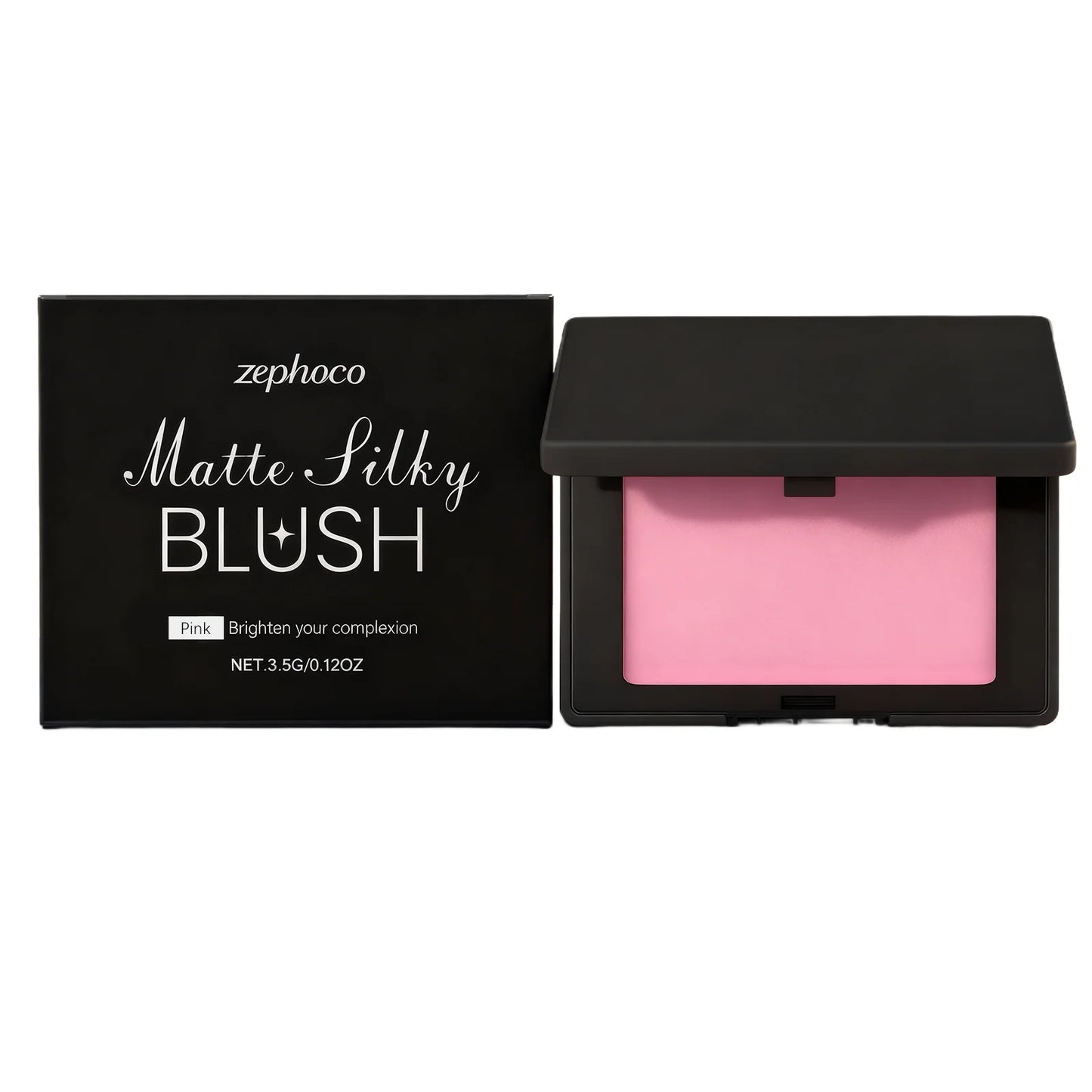 Matte Blush Powder Palette | Silky Peach Long-Lasting Makeup