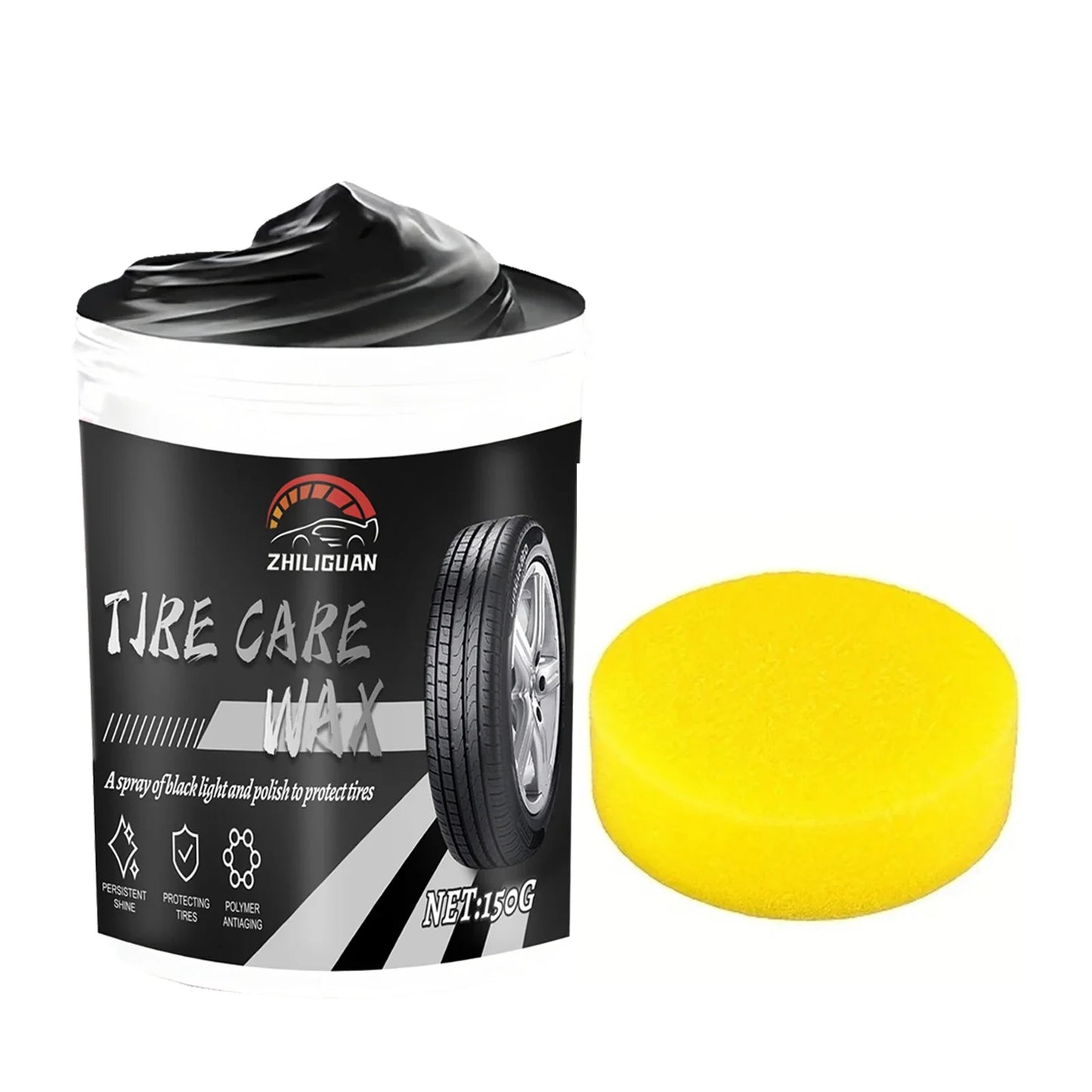 Tire Shine Wax – Durable Gloss & UV Protection for Tires