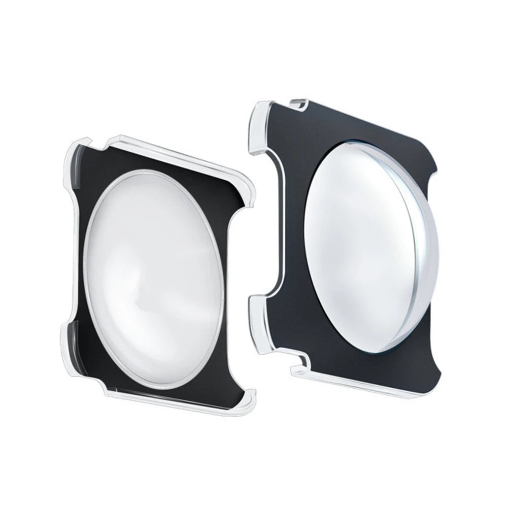 2pcs Protective Lens Cover Adhesive Panoramic Camera Protective Lens Cap Camera Protector for Insta360 Shadow Stone ONE RS/R Peaceful Pleasures Health and Wellness