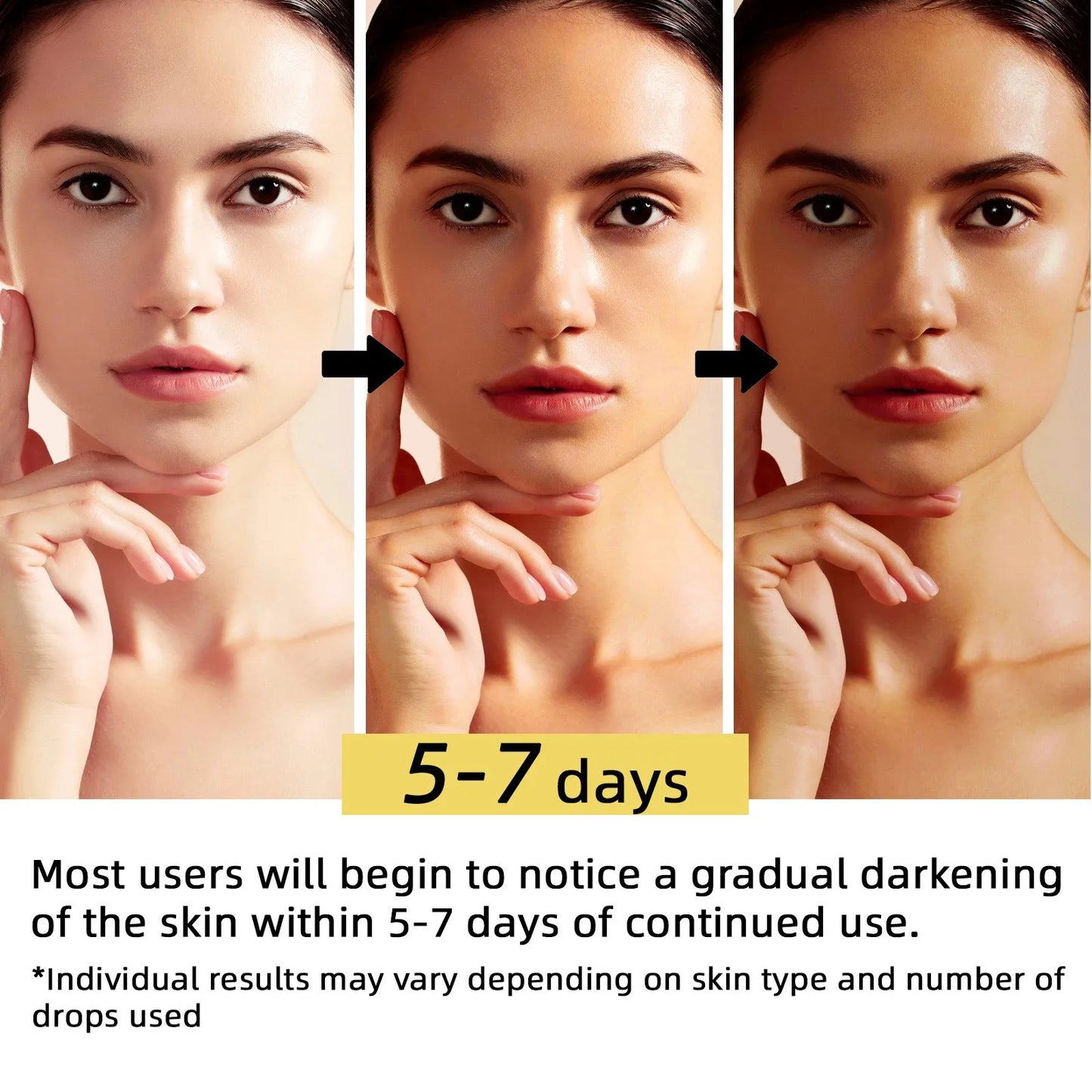 Body Tanning Cream, Sunless Tanning Drops, Drinkable Tanning Drops, Promotes Natural Skin Tone, Nourishing And Moisturizing 60ml Peaceful Pleasures Health and Wellness