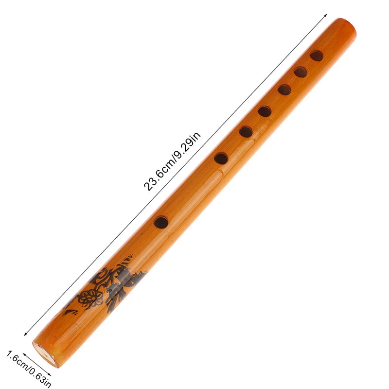 Traditional Chinese 6-Hole Bamboo Flute for Beginners