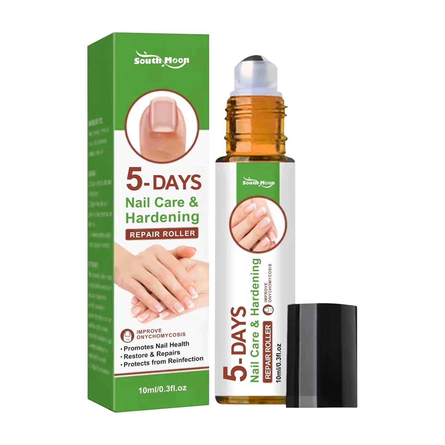 5-Day Nail Care Roller – Nourishing Nail Serum for Hand & Foot