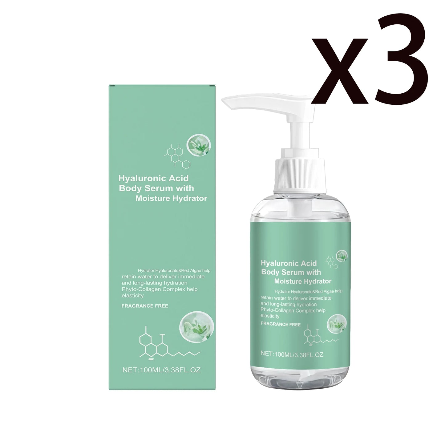 OCEAURA Hyaluronic Acid Body Essence | Deep Hydration Lotion