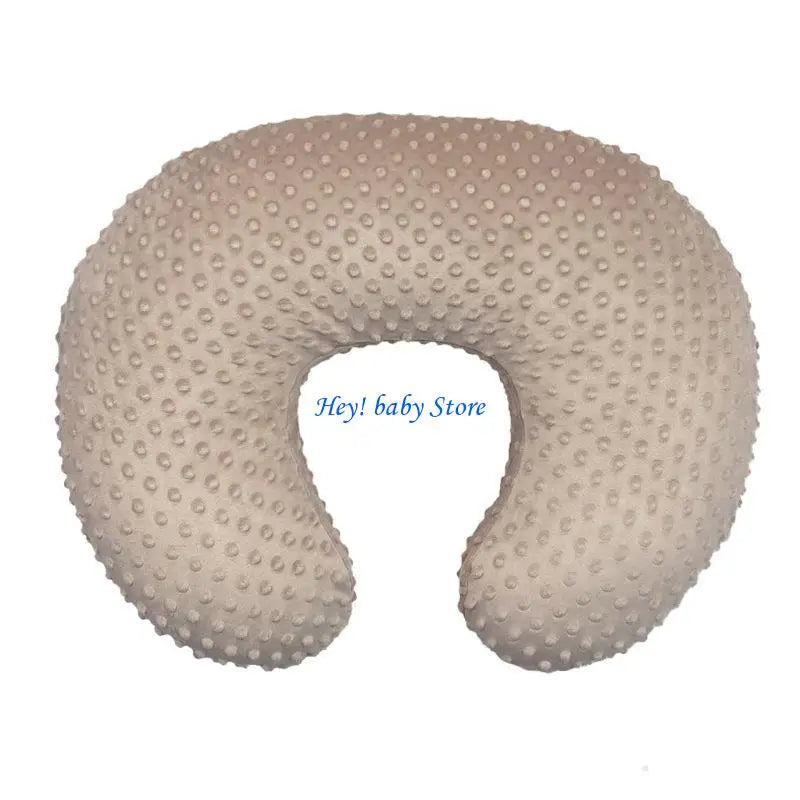 Nursing Pillow Cover Newborn | Soft Plush, Removable & Washable
