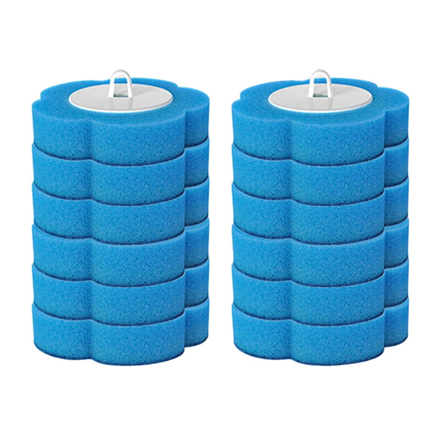 Disposable Toilet Brush Kit with 6 Refills | Contact-Free