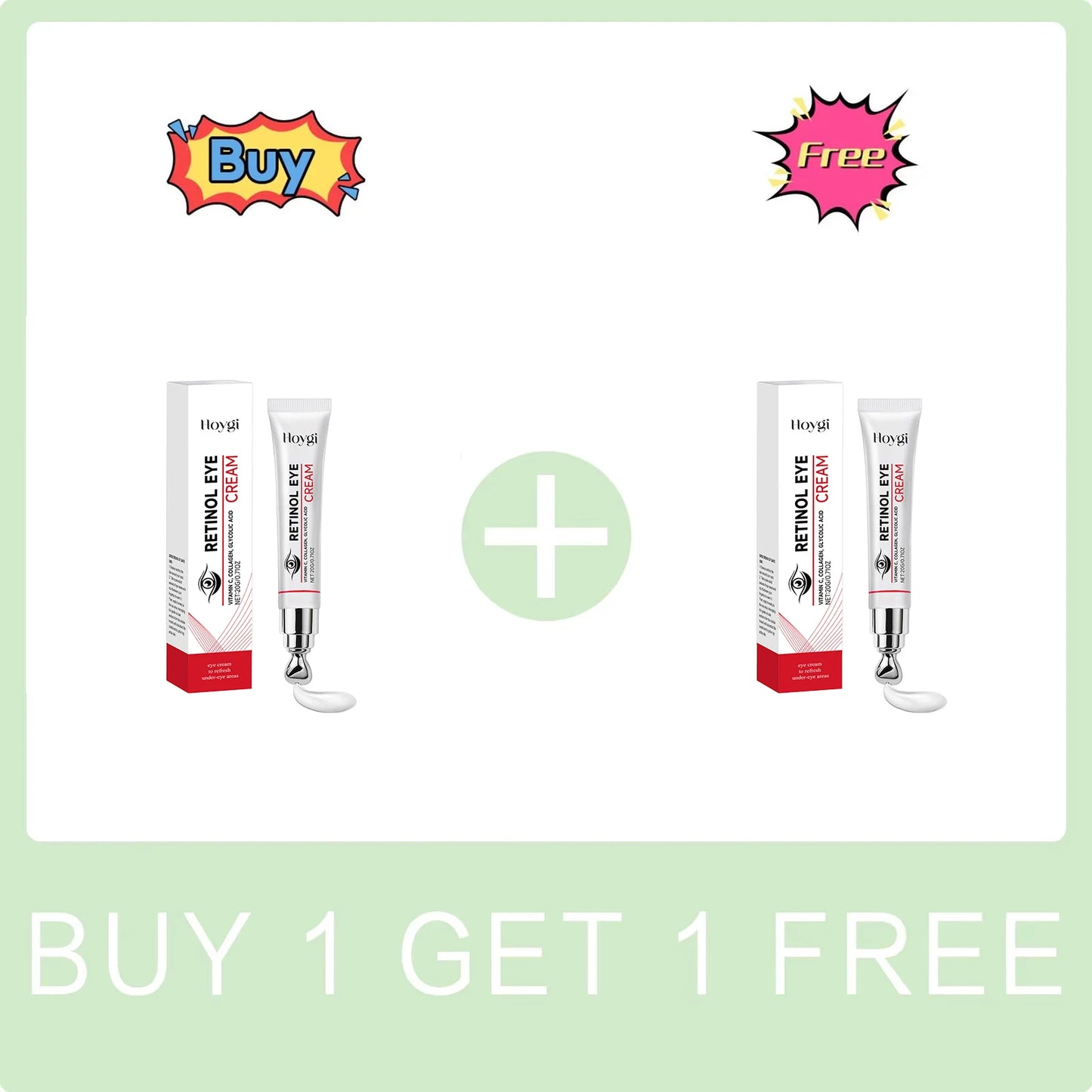 Retinol Eye Cream Tightening Eye Skin Anti Dark Circles Eyes Bags Remover Anti Puffiness Moisturizing Nourish Lifting Eye Cream Peaceful Pleasures Health and Wellness Buy 1 Get 1 Free