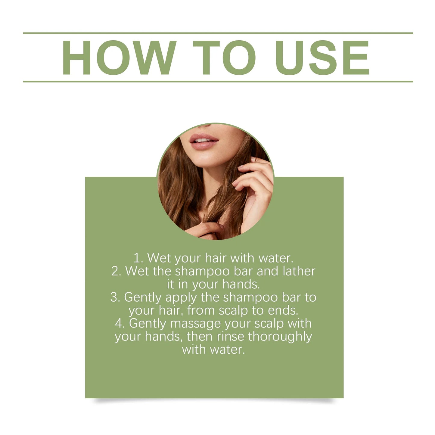 Rosemary Biotin Shampoo Bar – Hair Growth & Anti-Hair Loss