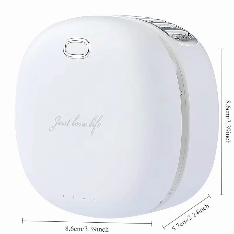 URGGU Bladeless Neck Fan – USB Portable 3-Speed Hands-Free