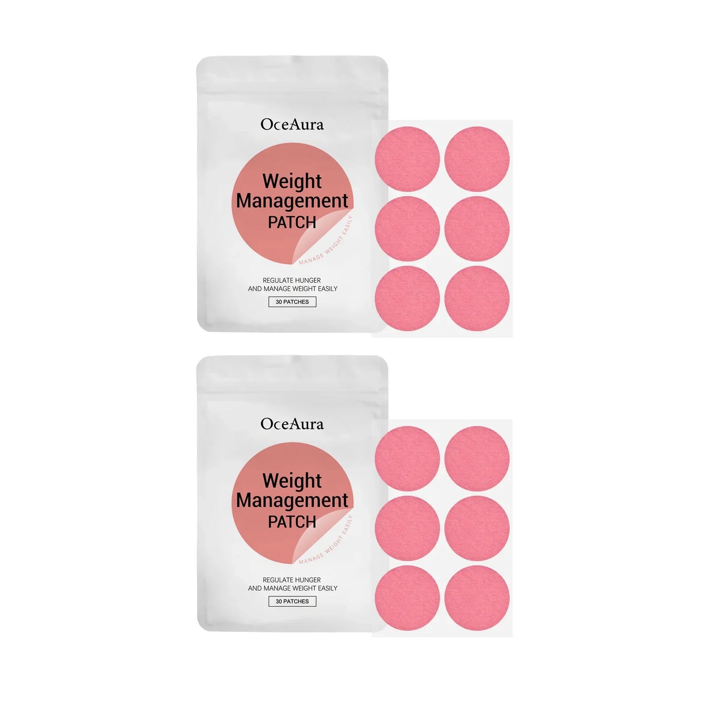 OceAura Slimming Patches – Metabolism & Appetite Support 30pk