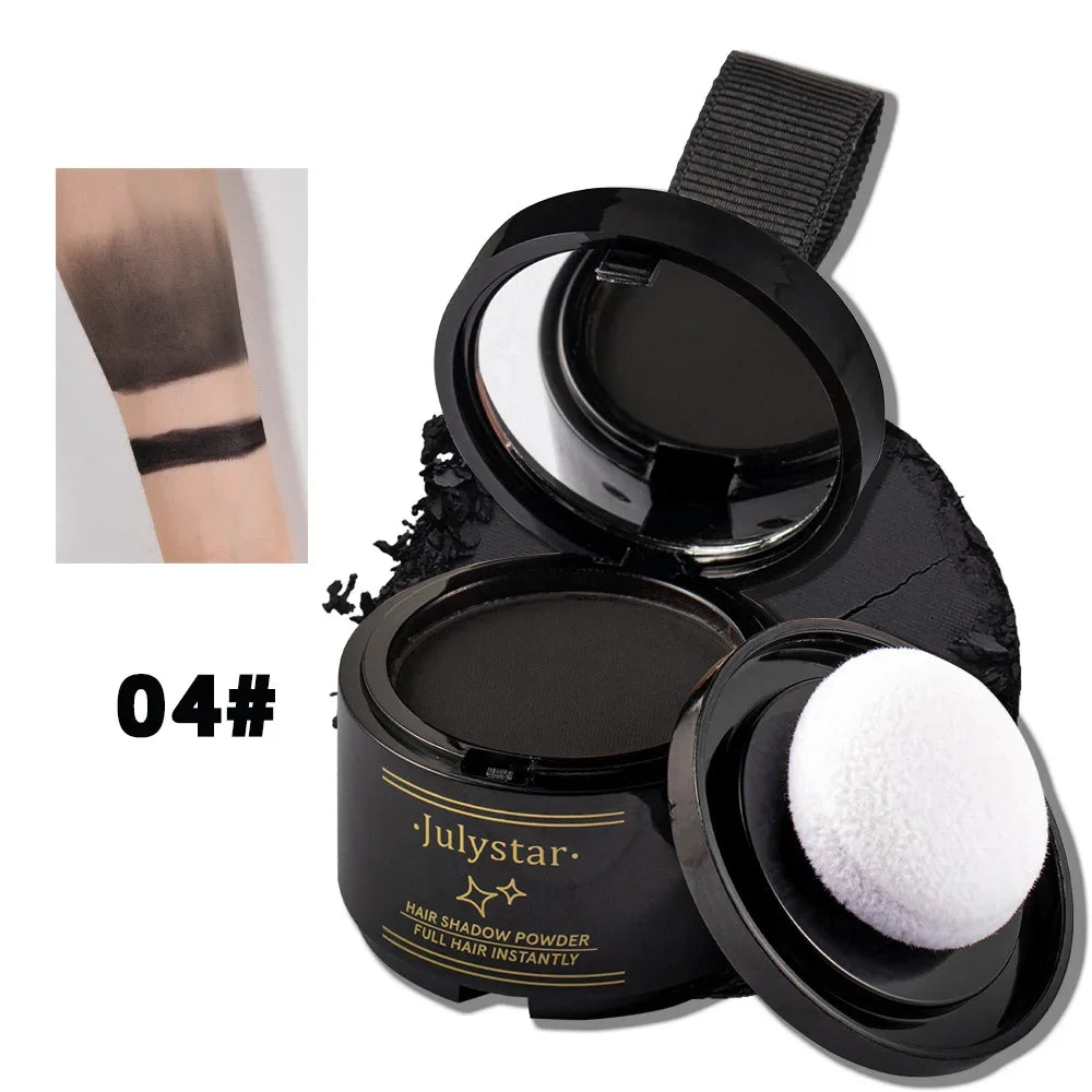 Julystar Hairline Shadow Powder – 4 Colors, Waterproof Coverage