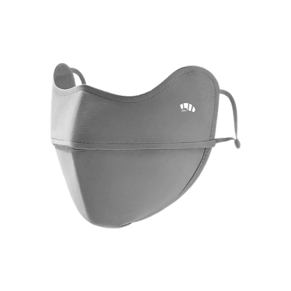 3DProtection Face Mask,Breathable Cooling Mask for Women,Eye Corner UV Protective Washable Face Shield for Outdoor Cycling Golf Peaceful Pleasures Health and Wellness Dark Gray