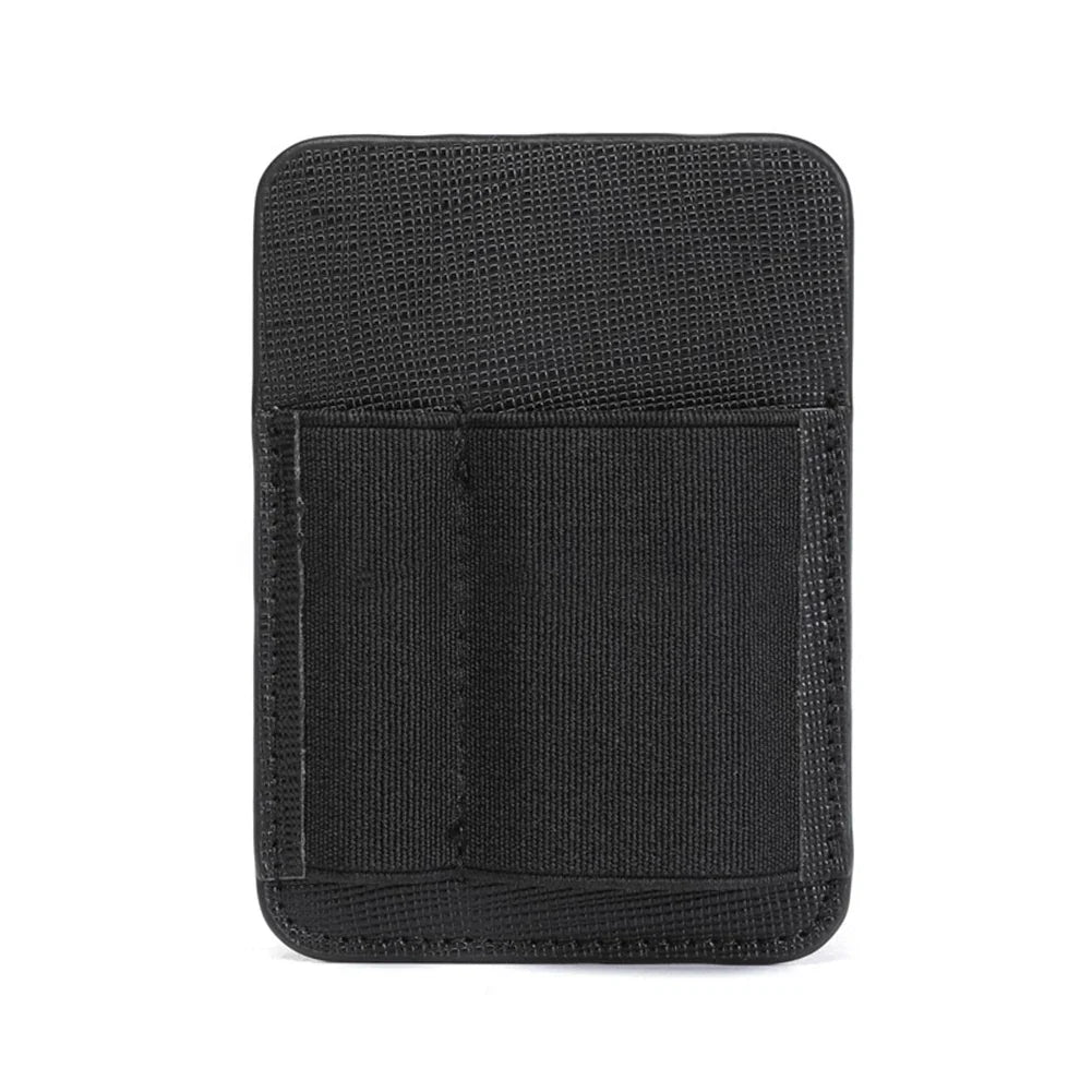 MagSafe DAC Leather Pouch – Magnetic Lock & Elastic Bands