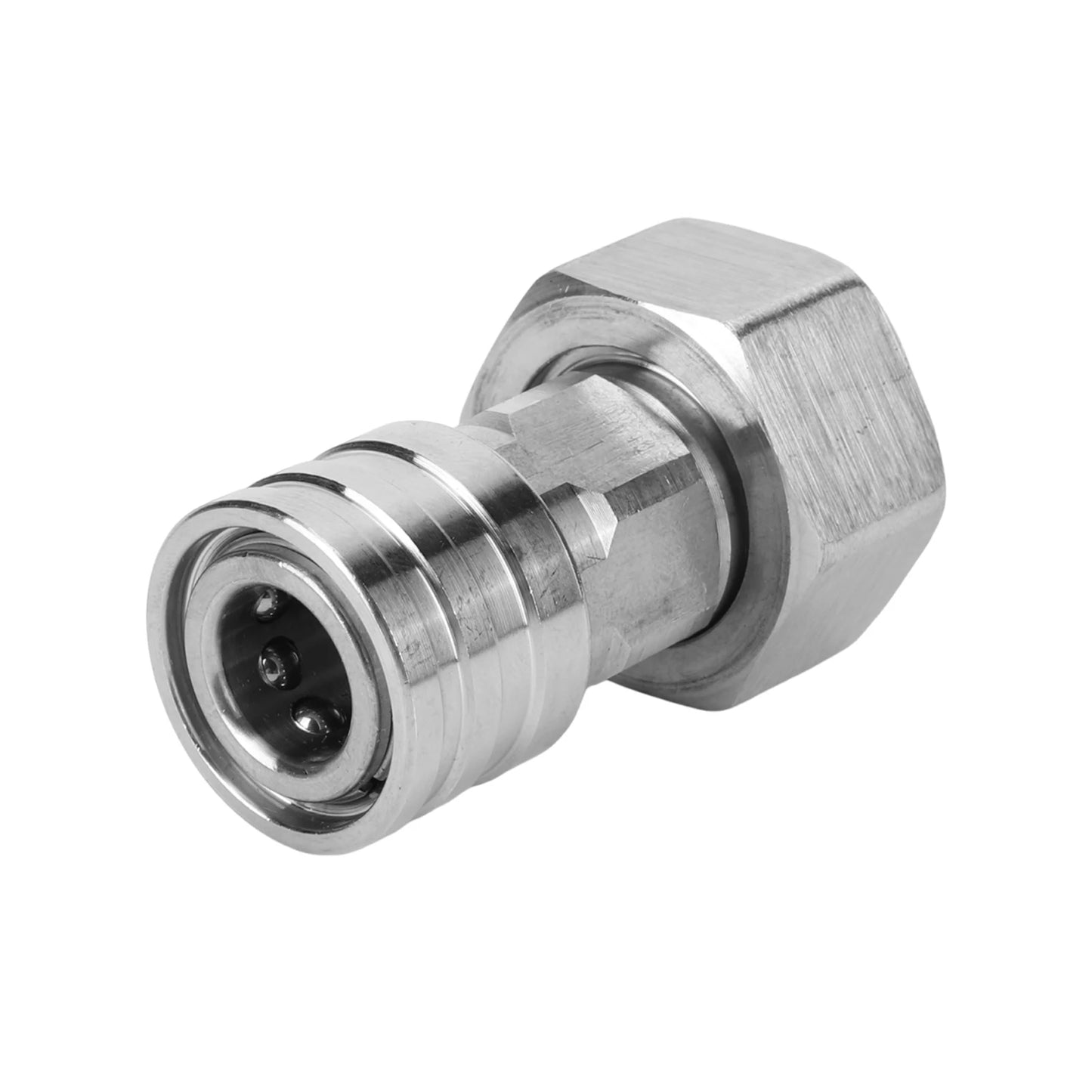 3/4 GHT To 1/4 Quick Connector Stainless Steel Leak-Proof Adapter Convert Water Hose To Power Washer Connector Peaceful Pleasures Health and Wellness Adapter