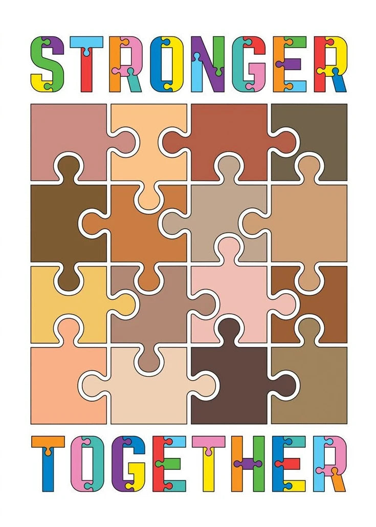 Inspirational Diversity Quote Classroom Canvas Wall Art Poster