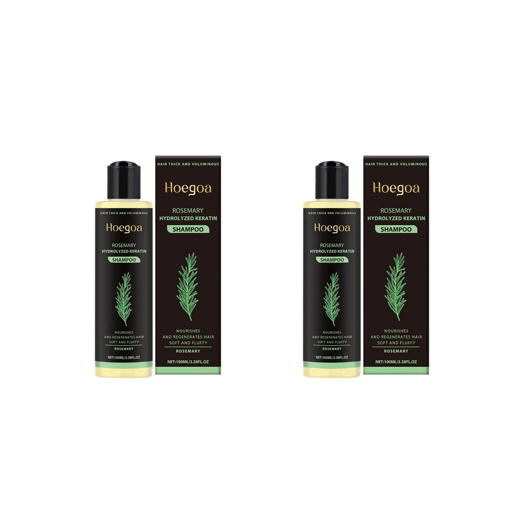 Rosemary Oil Hair Growth Shampoo – Thicker, Fuller Hair | Hoegoa